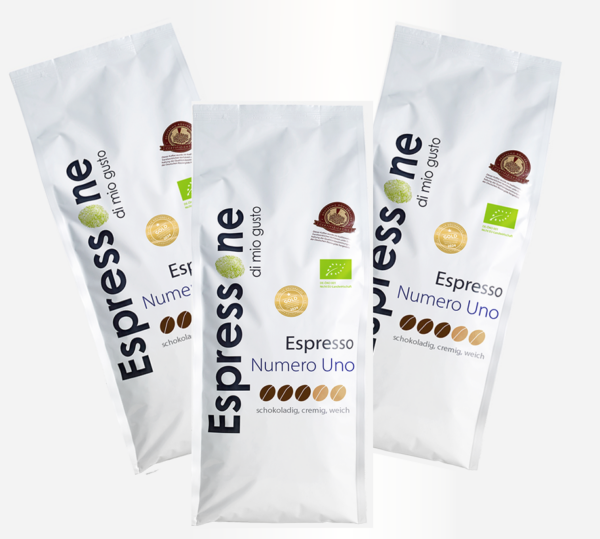 Espressone Espresso Numero Uno Vorteilspaket 3kg