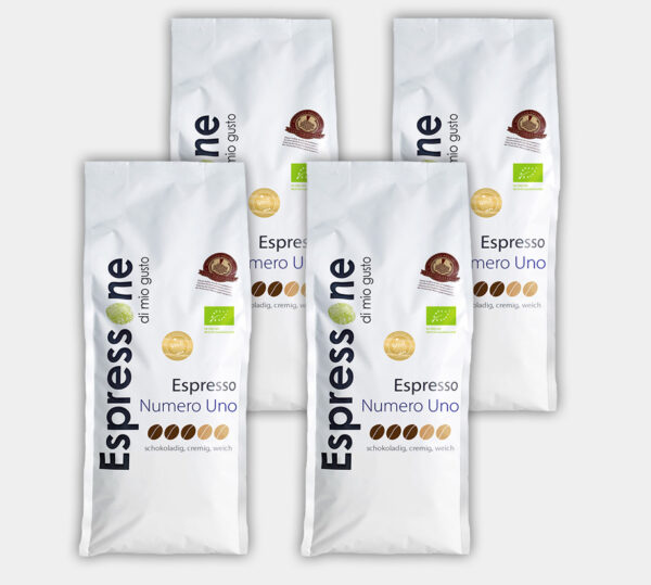 Espresso Numero Uno Vorteilspaket 4kg