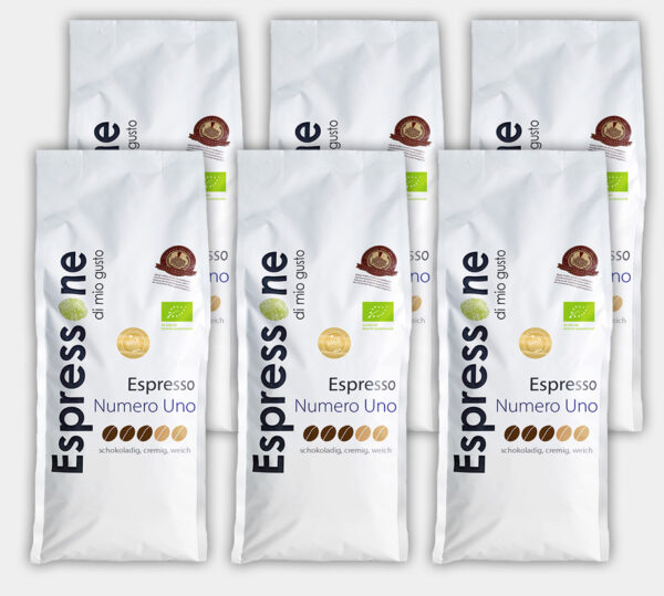Espresso Numero Uno Vorteilspaket 6kg